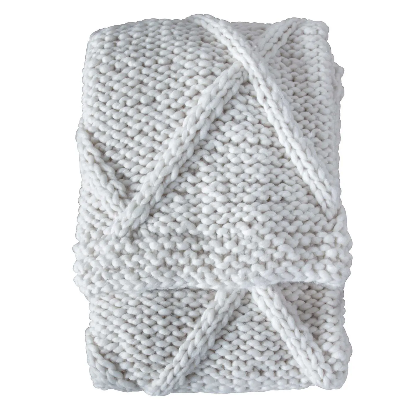 Diamond  Knit Throw