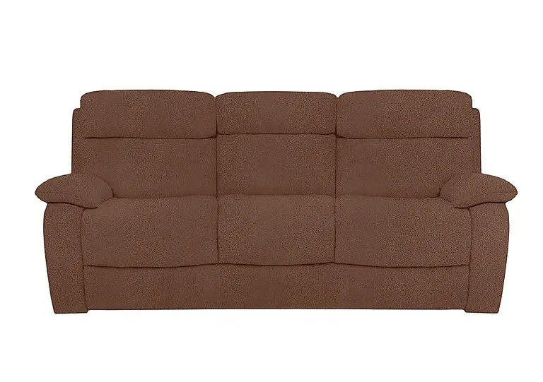 Moreno 3 Seater Fabric Sofa - Hazelnut