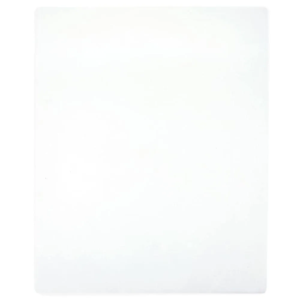 Berkfield Home Jersey Fitted Sheets 2 pcs White 160x200 cm Cotton