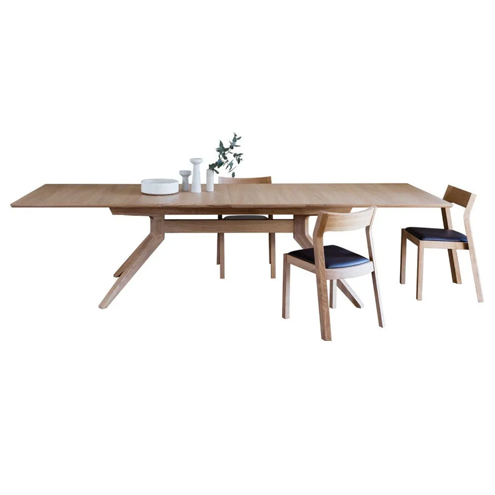 Case Cross Extending Table Oak 2