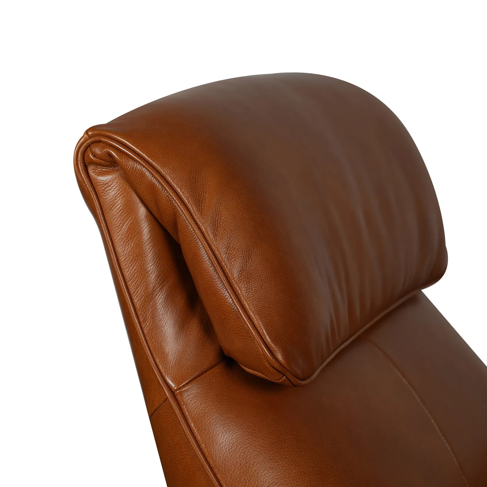Grantham Swivel Armchair, Brown Leather | Barker & Stonehouse 5