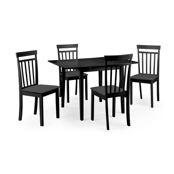 Rufford 4 Seater Dining Table with 4 Coast Chairs 2