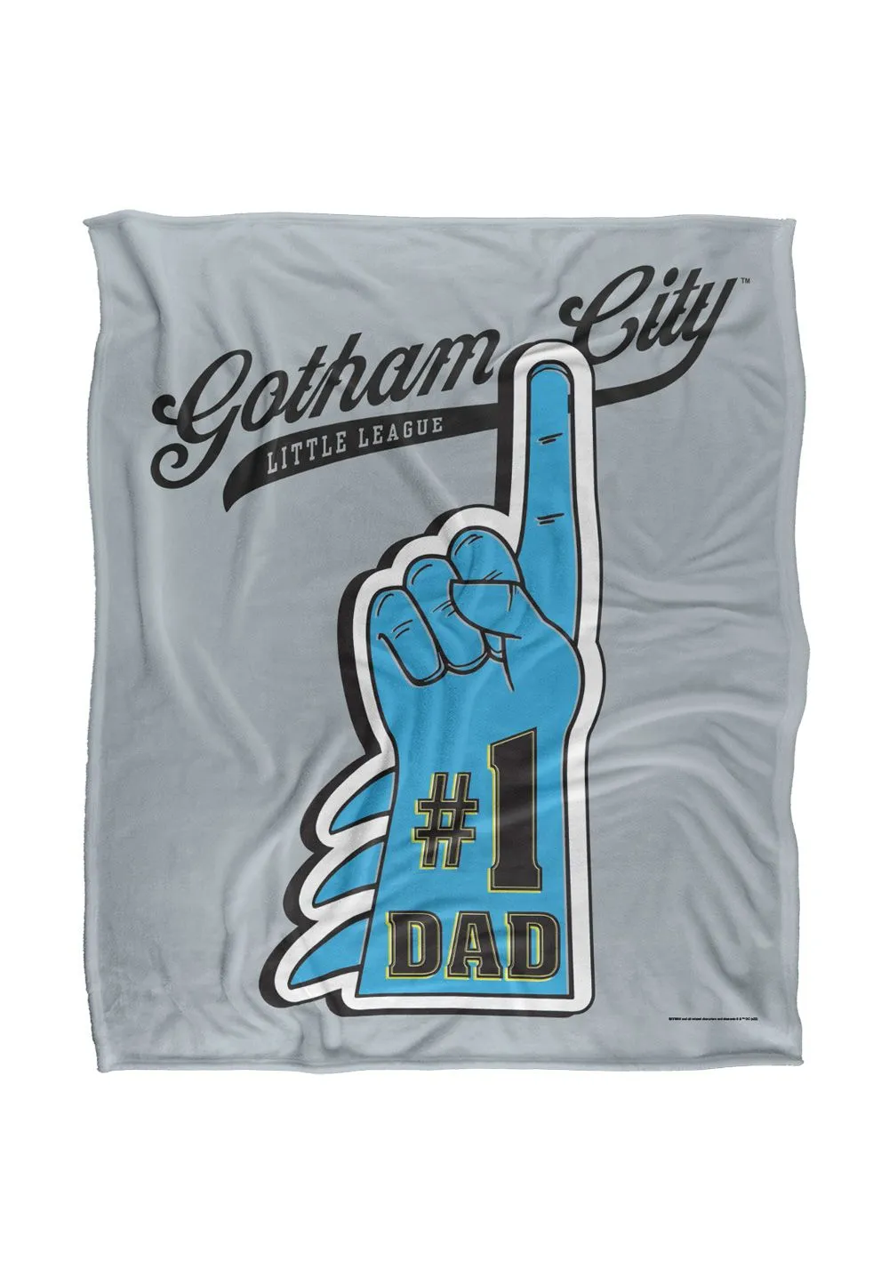 Batman Blanket, 152x127 cm No.1 Dad Glove Silky Touch Super Soft Throw Blanket in White