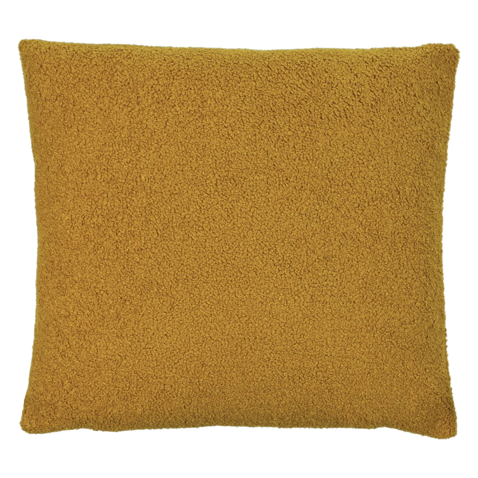 Furn. Malham Fleece Rectangular Filled Cushion, Yellow