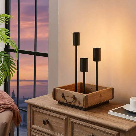 EGLO Tooton Mid Century Industrial Table Lamp