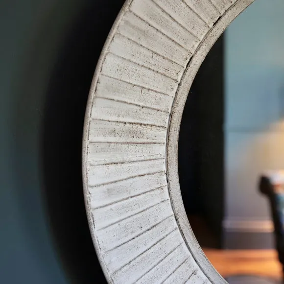 Windsor Thick Edge Round Wall Mirror 2