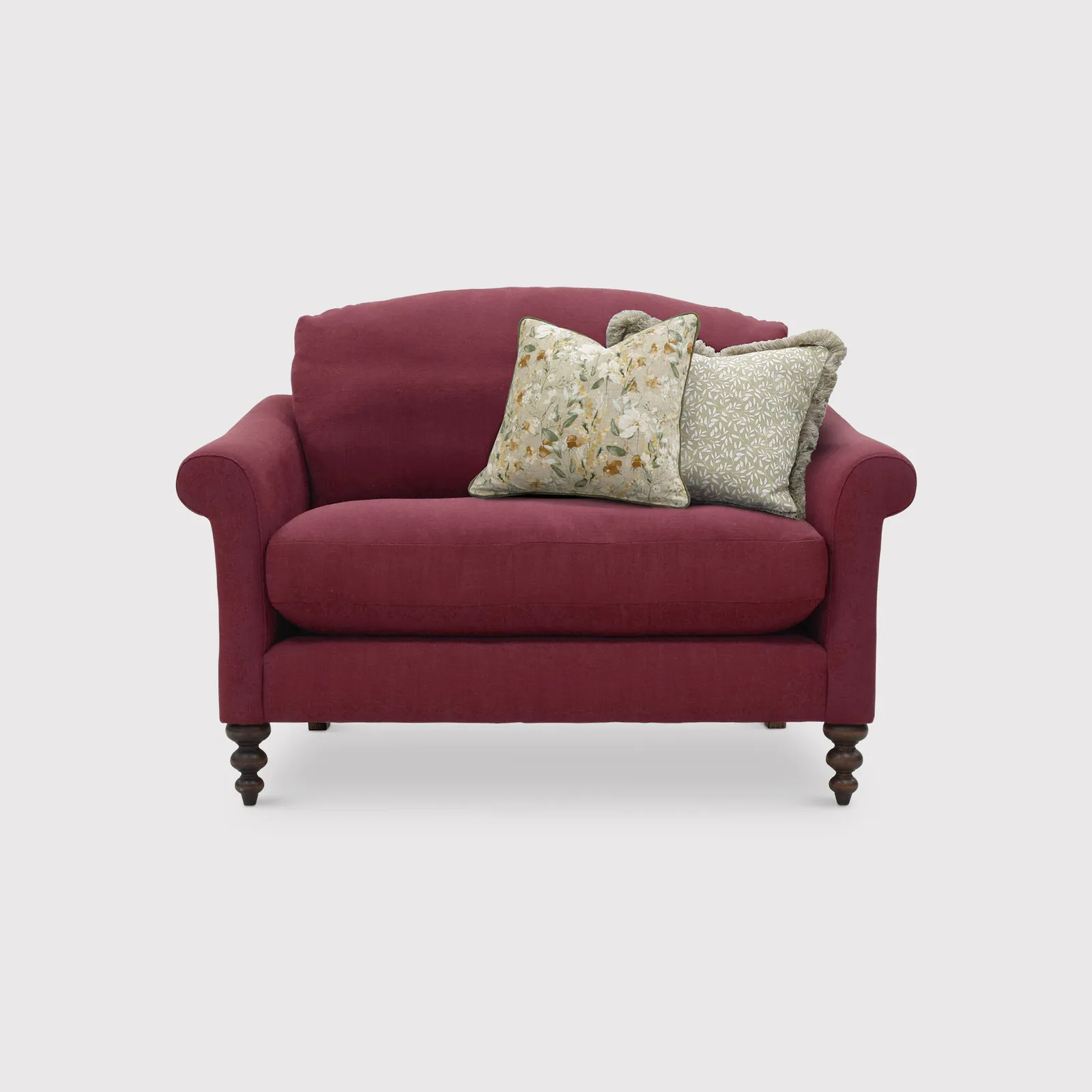English Heritage Clover 26 Cuddler With Pre Set Scatters, Red Fabric | Barker & Stonehouse 1