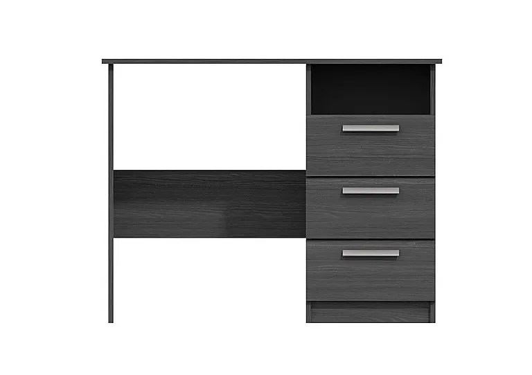 Waterloo 3 Drawer Dressing Table - Graphite