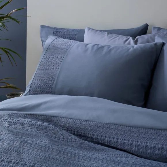 Theo Panel Geo Duvet Cover & Pillowcase Set 2