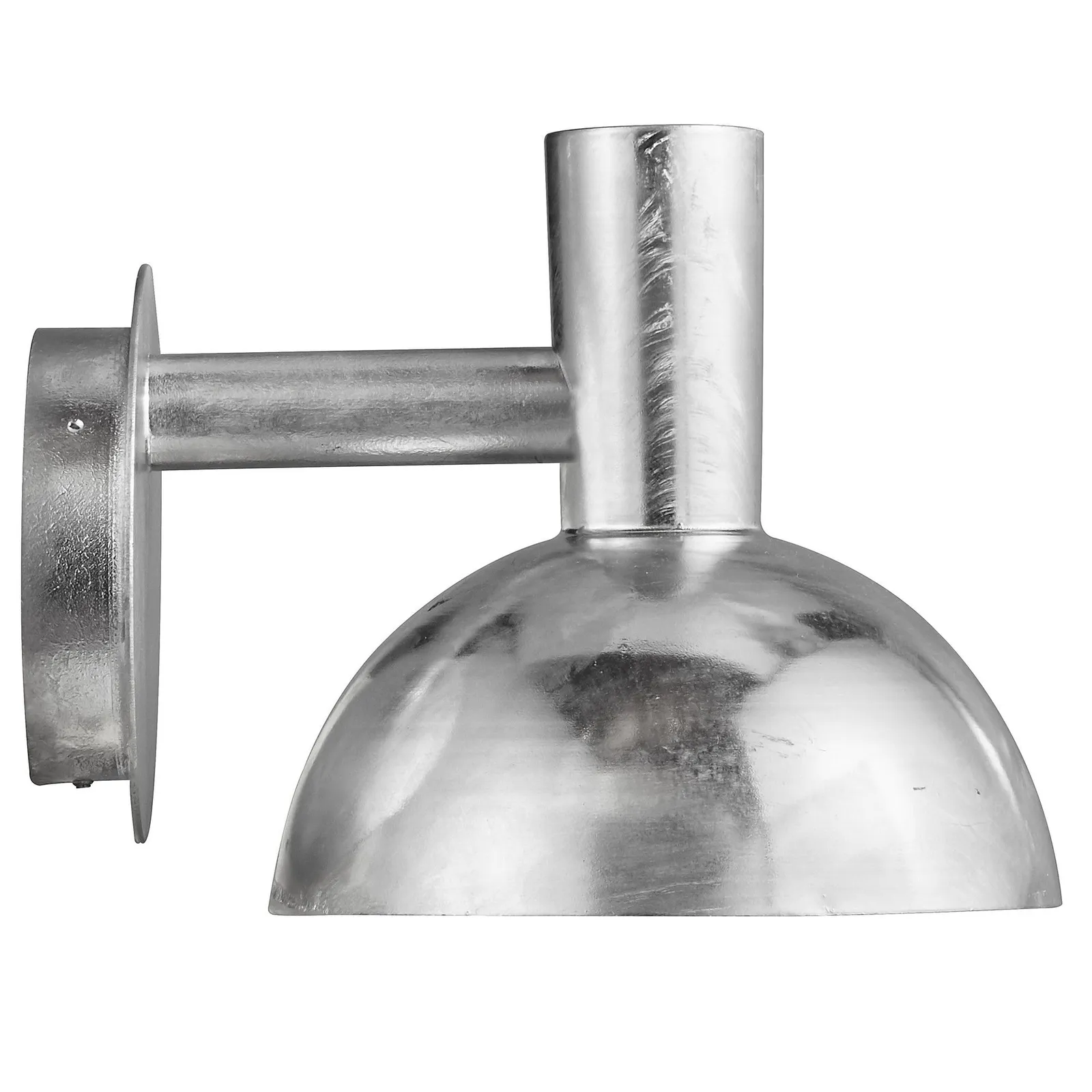 Nordlux Arki Outdoor Wall Light Silver Galv Steel Garden E27 IP54 Mains 6