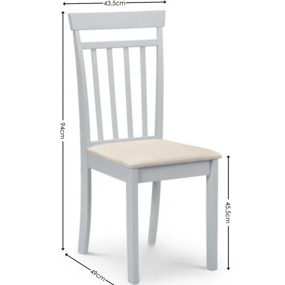 Coast Dropleaf Dining Table with 2 Coast Dining Chairs 6