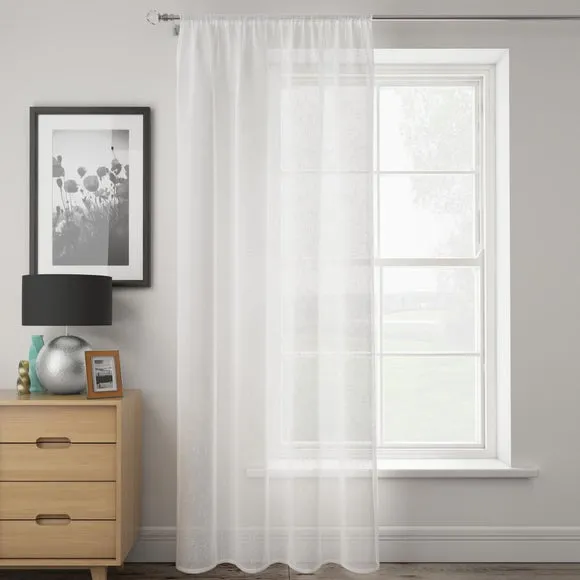Boucle Slot Top Single Voile Panel 2