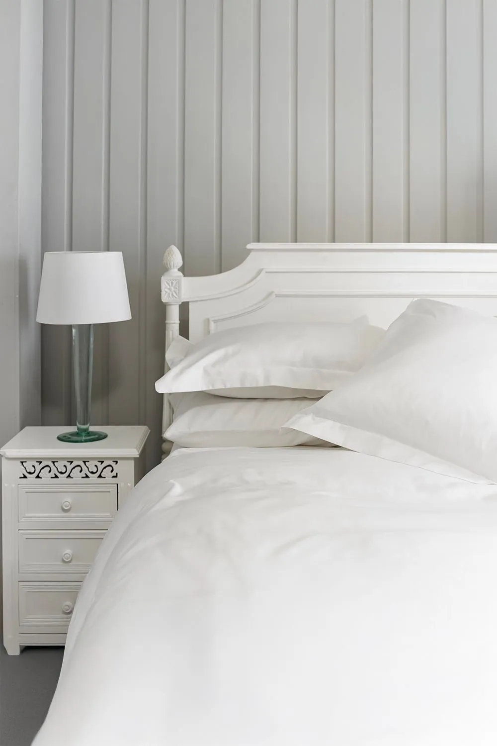 The Lyndon Company Deluxe 400 Thread Count 100% Cotton Plain Dye - Duvet Cover Sets & Fitted Sheets - Soft & Breathable Bedding 3