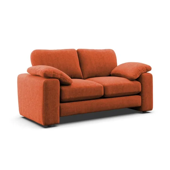 Magnus Vintage Soft Chenille 2 Seater Sofa 6