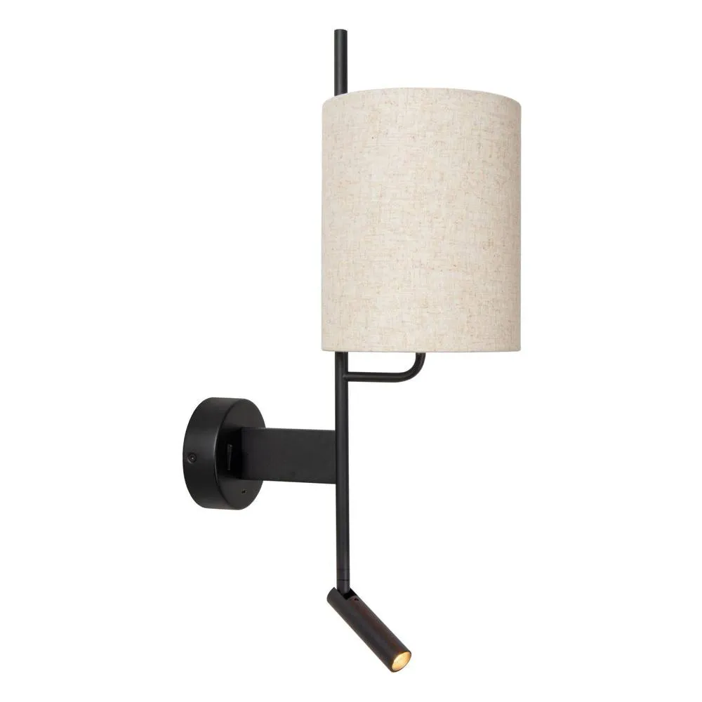 Netlighting Magic Wall light 1xE27 With USB charging point Black 4