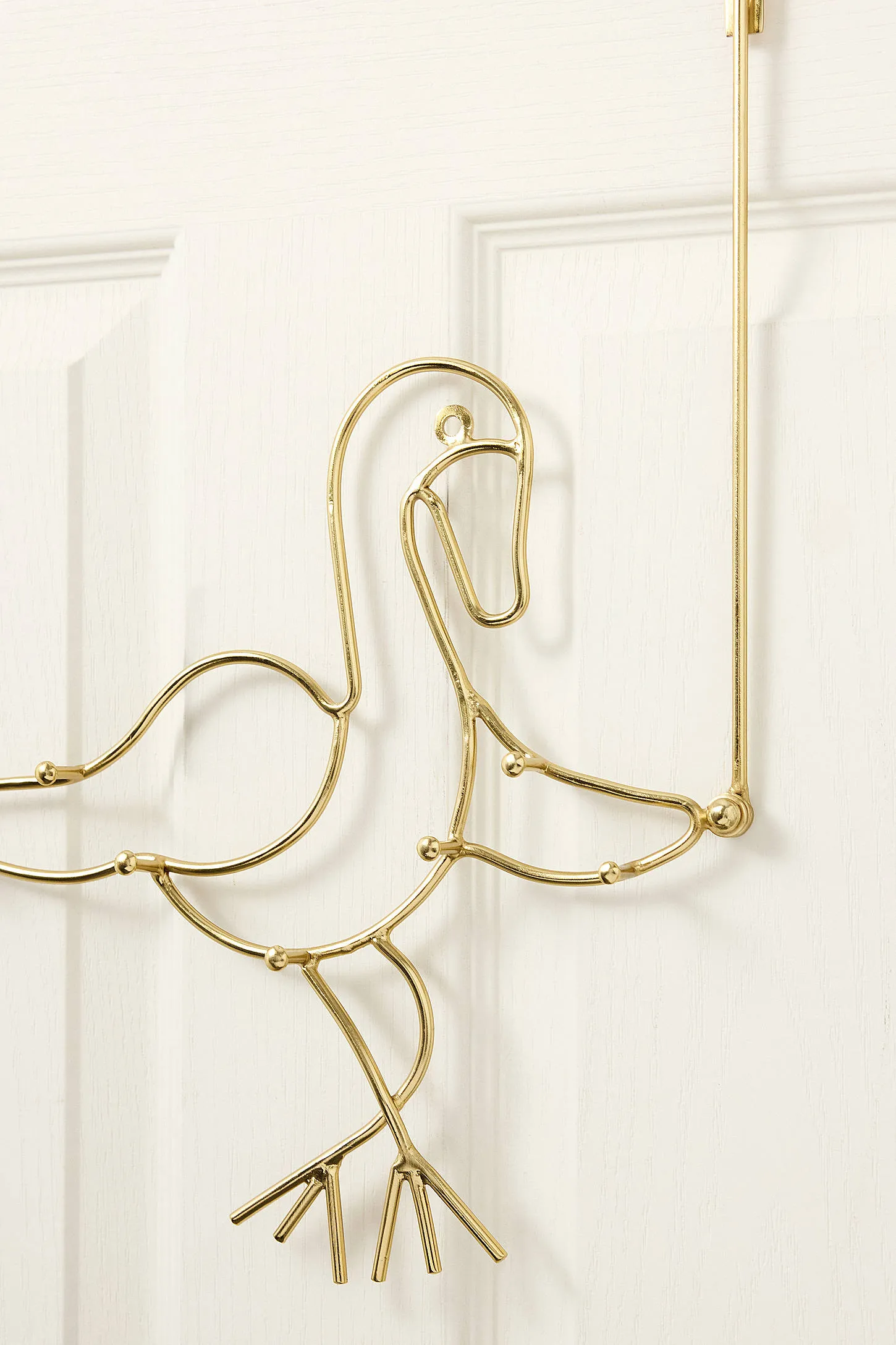 Flamingo Over-The-Door Hook - Gold 2