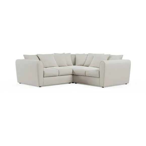 Blake Soft Texture Chenille Large Corner Sofa 6