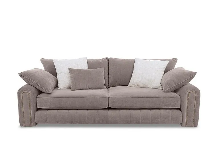 Retreat 4 Seater Fabric Sofa - Aston Latte