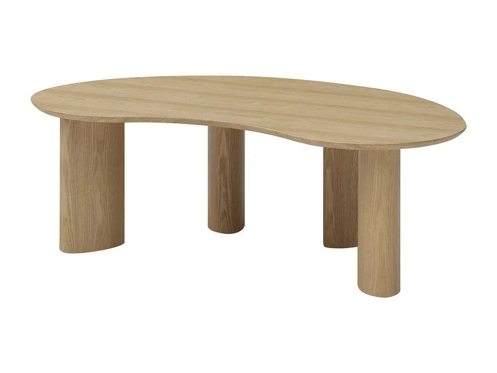 Vente-unique Ash Veneer Coffee Table - Light Natural- CALYNOR in Light Oak 6