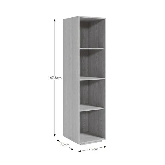 Kaya Modular 1x4 Cube Bookcase 6