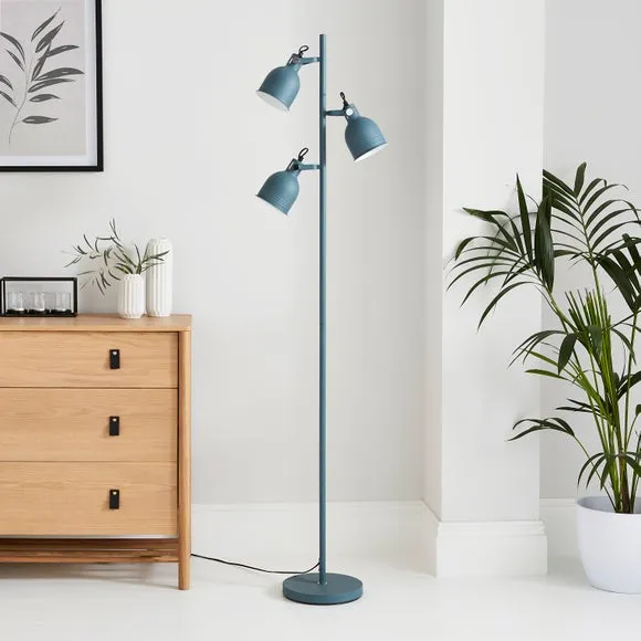 Issac 3 Light Floor Lamp 2