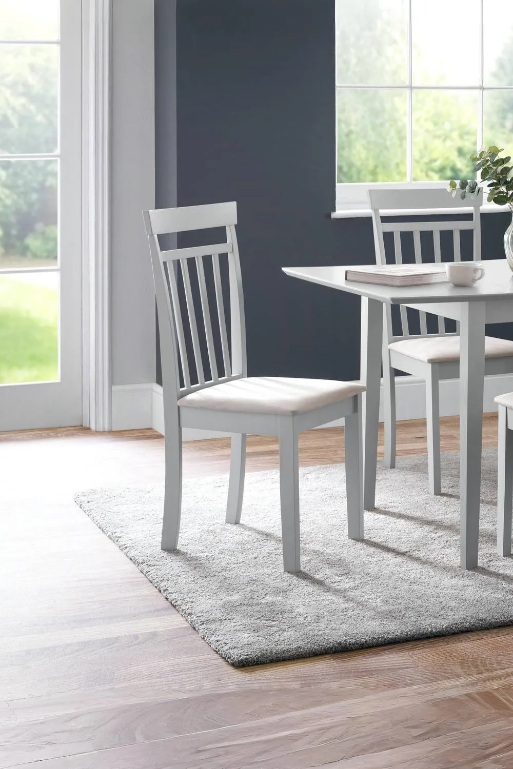 Julian Bowen Coast Dining Chair (Set of 2) in Grey 1