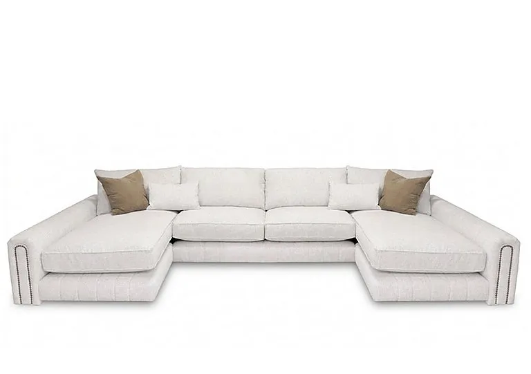 Retreat Large Fabric U Shaped Sofa - Sofas and Armchairs - In Time for Christmas