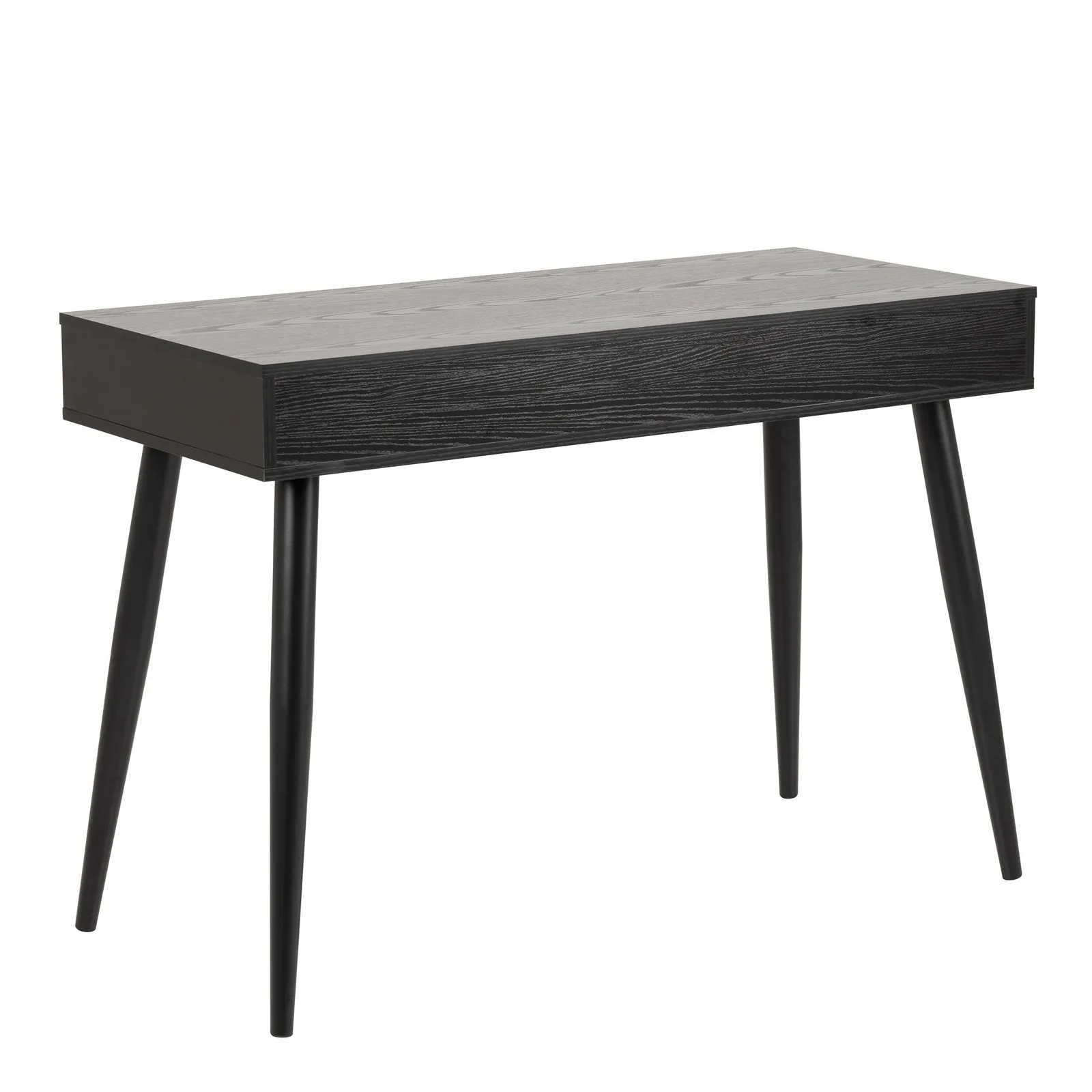 Furniture To Go Neptun 3 Drawer Office Desk in Black in Light Oak 3