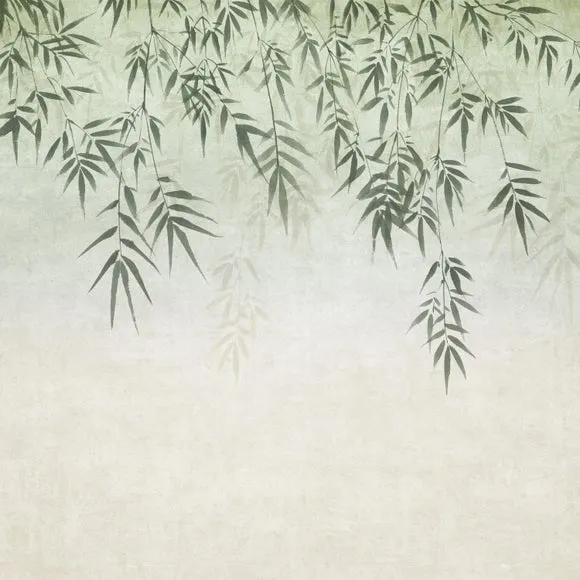 Ombre Leaf Wall Mural 5
