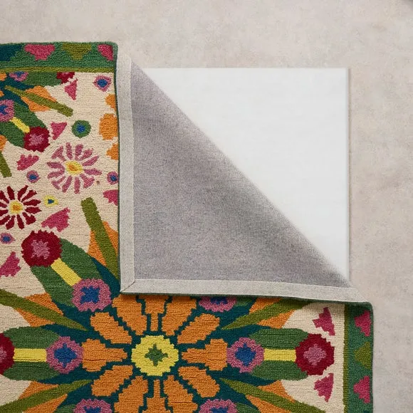 Yinka Ilori Kaleidoscope Wool Rug 3