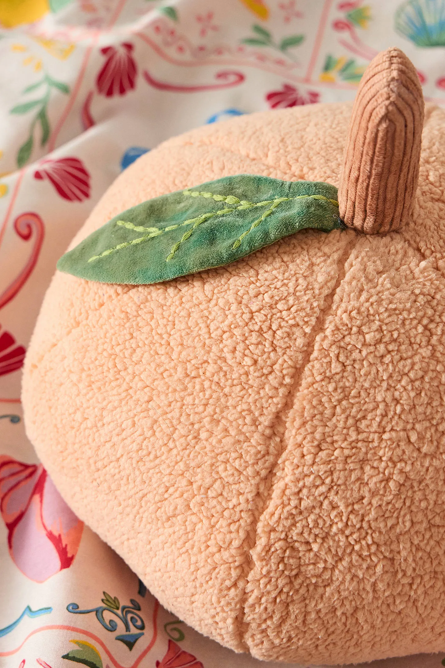 Peach Cushion - Orange 2