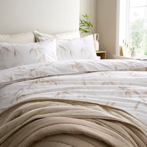 Hale 100% Organic Cotton 200 Thread Count Duvet Cover & Pillowcase Set 6