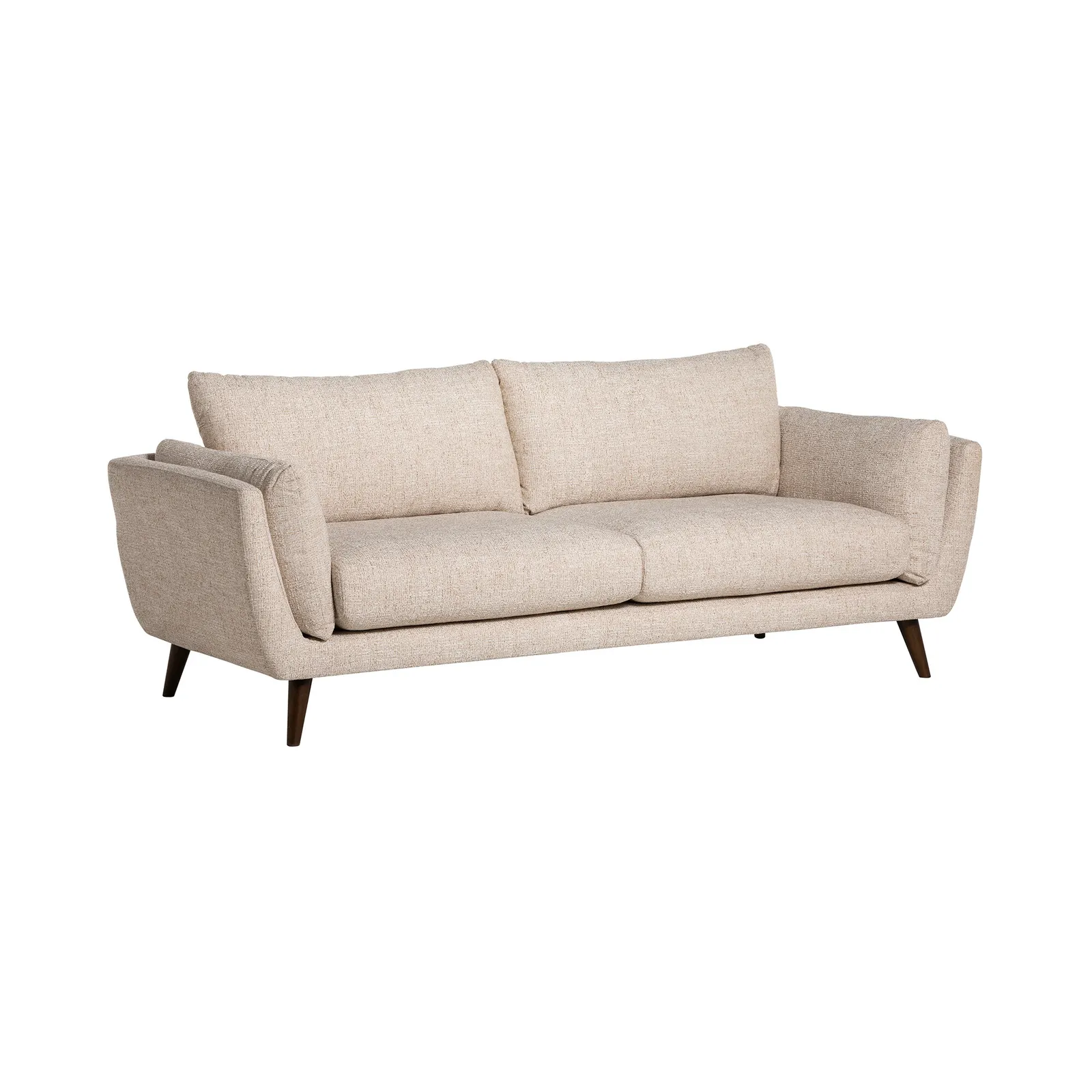Malmo 3 Seater Sofa, White Fabric | Barker & Stonehouse 3