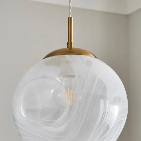 Marble Art Deco Ceiling Light 3