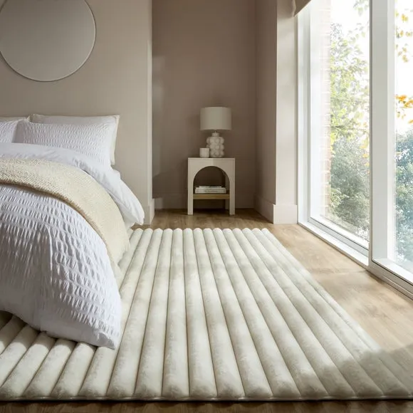Cord Faux Fur Supersoft Rug 1