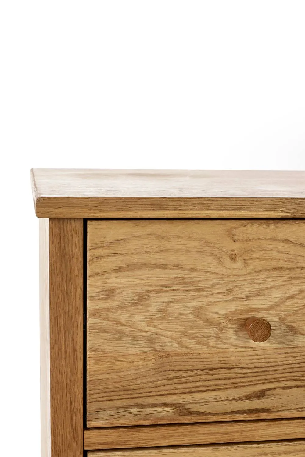 Julian Bowen Coxmoor 3 Drawer Chest in Light Oak 6