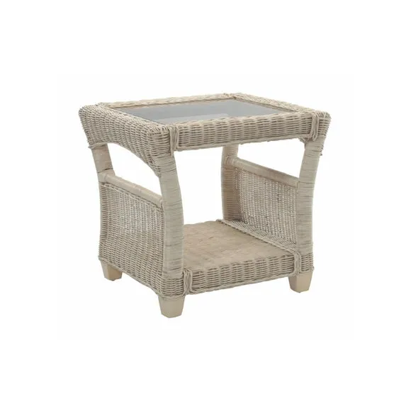 Desser Dijon Rattan Side Table 2