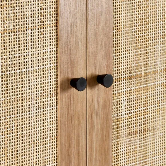 Hollis Double 1 Drawer Wardrobe, Oak 6