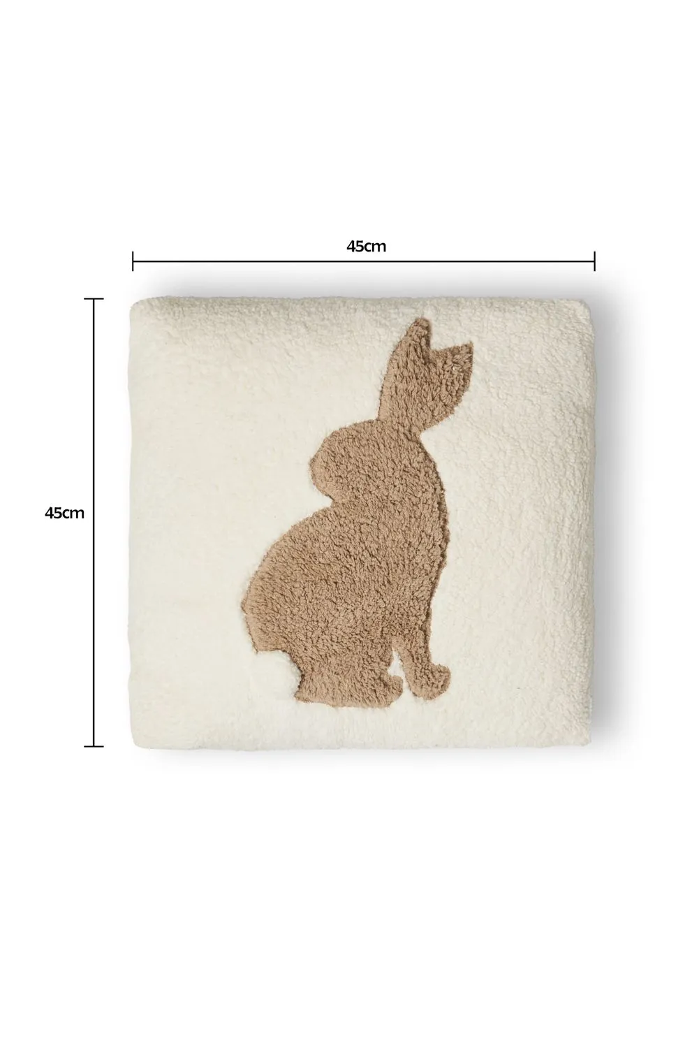 BHS Bunny Tufted Cushion in Natural 3