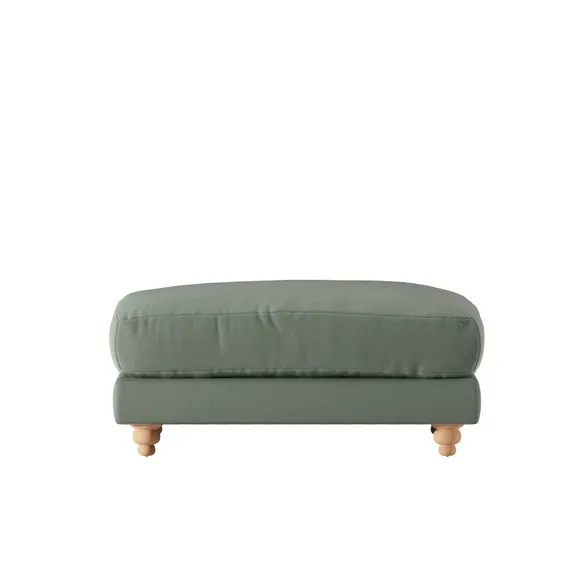 Martha Vintage Velvet Footstool 4