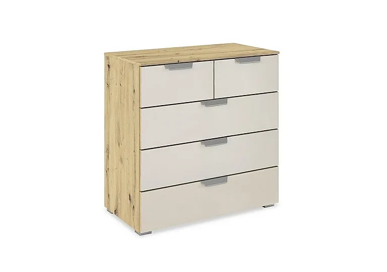 Freja 2+3 Glass Chest of Drawers