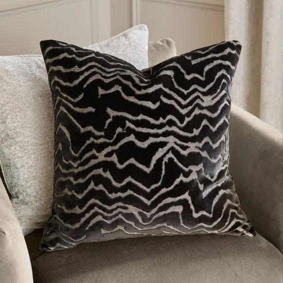 Paoletti Tierra Velvet Square Cushion