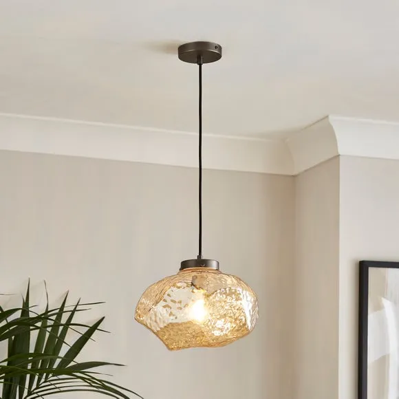 Lava Industrial Gold Adjustable Ceiling Light