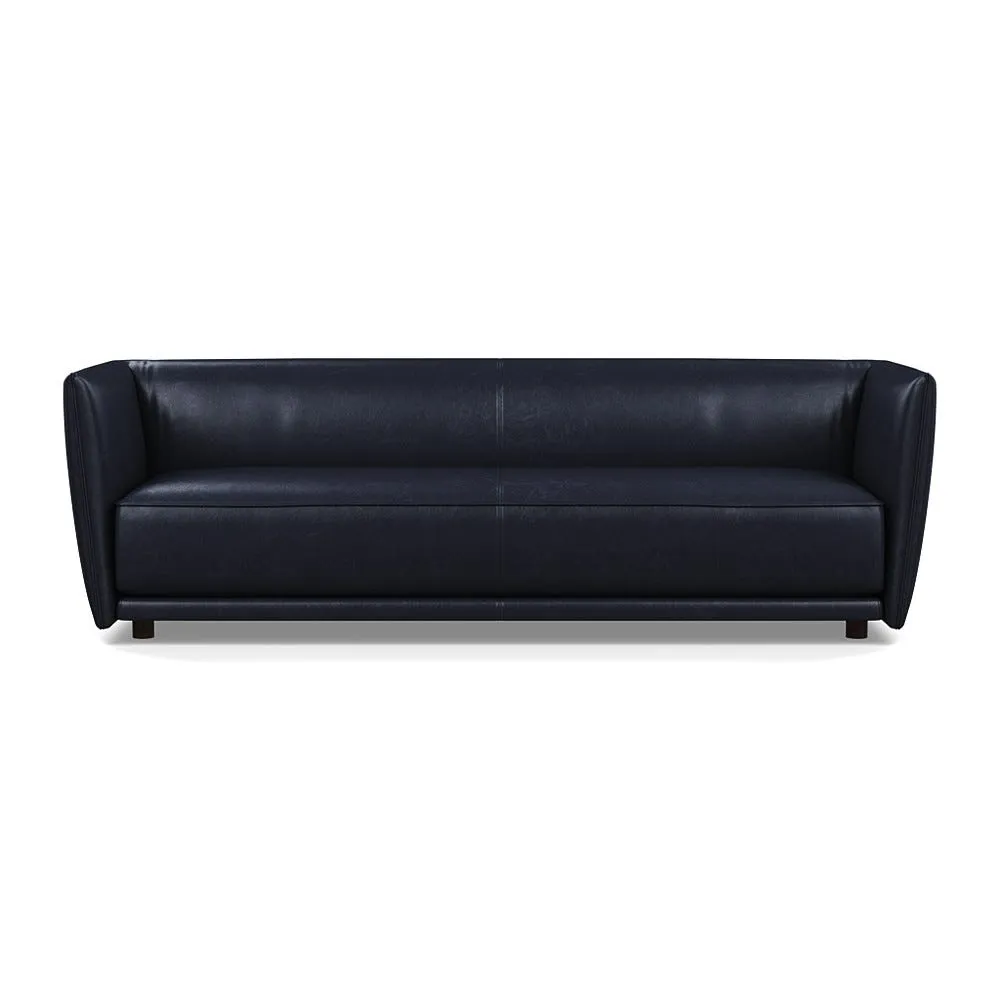 Heal's Valley 4 Seater Sofa Stonewash Black Walnut Stain Feet 1