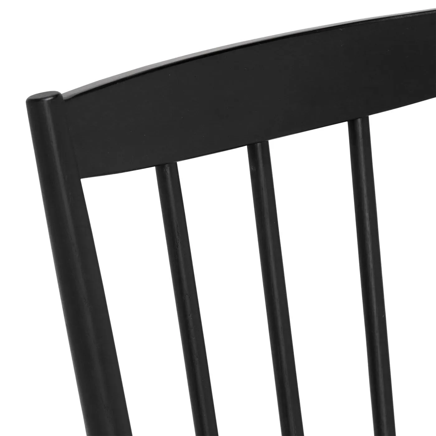 Ercol Monza Dining Chair, Black Oak | Barker & Stonehouse 4