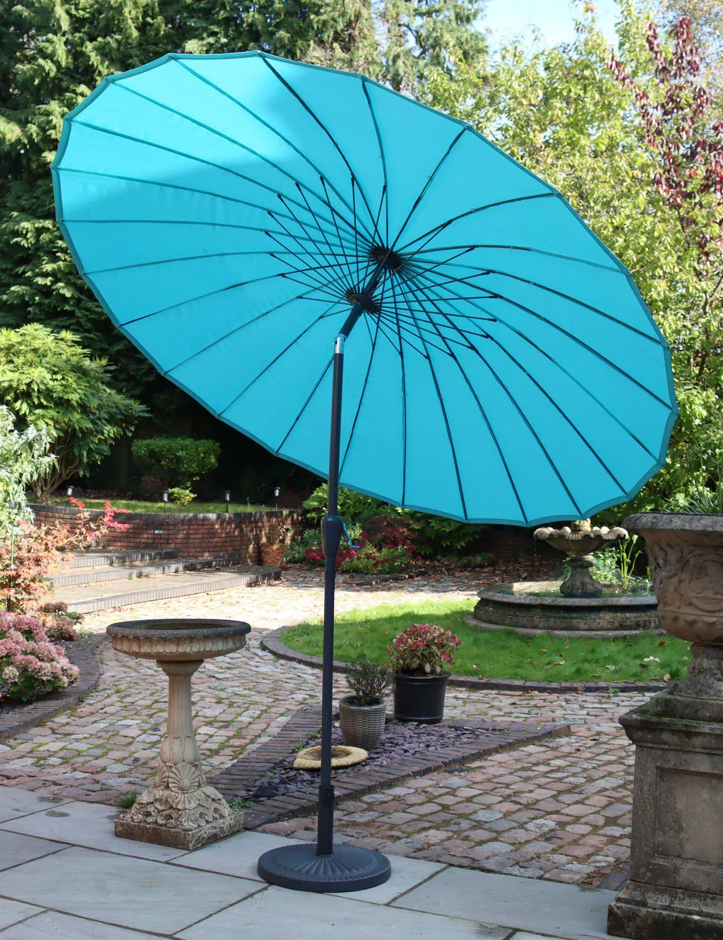Royalcraft Shanghai Garden Parasol Bright Blue