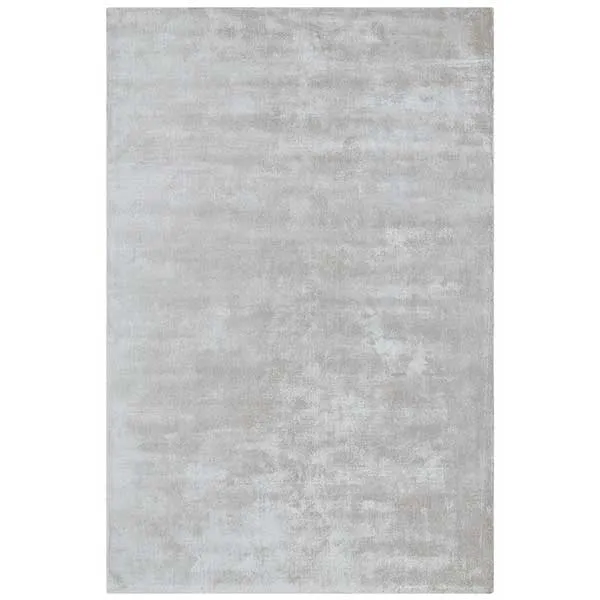 Katherine Carnaby Chrome Hand Woven Rug - Silver - 12mm Pile Height - Various Sizes Available