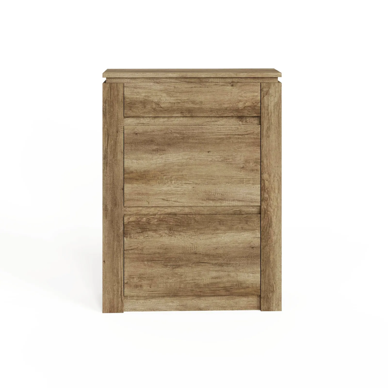 GFW Canyon Oak Shoe Cabinet in Light Oak 5