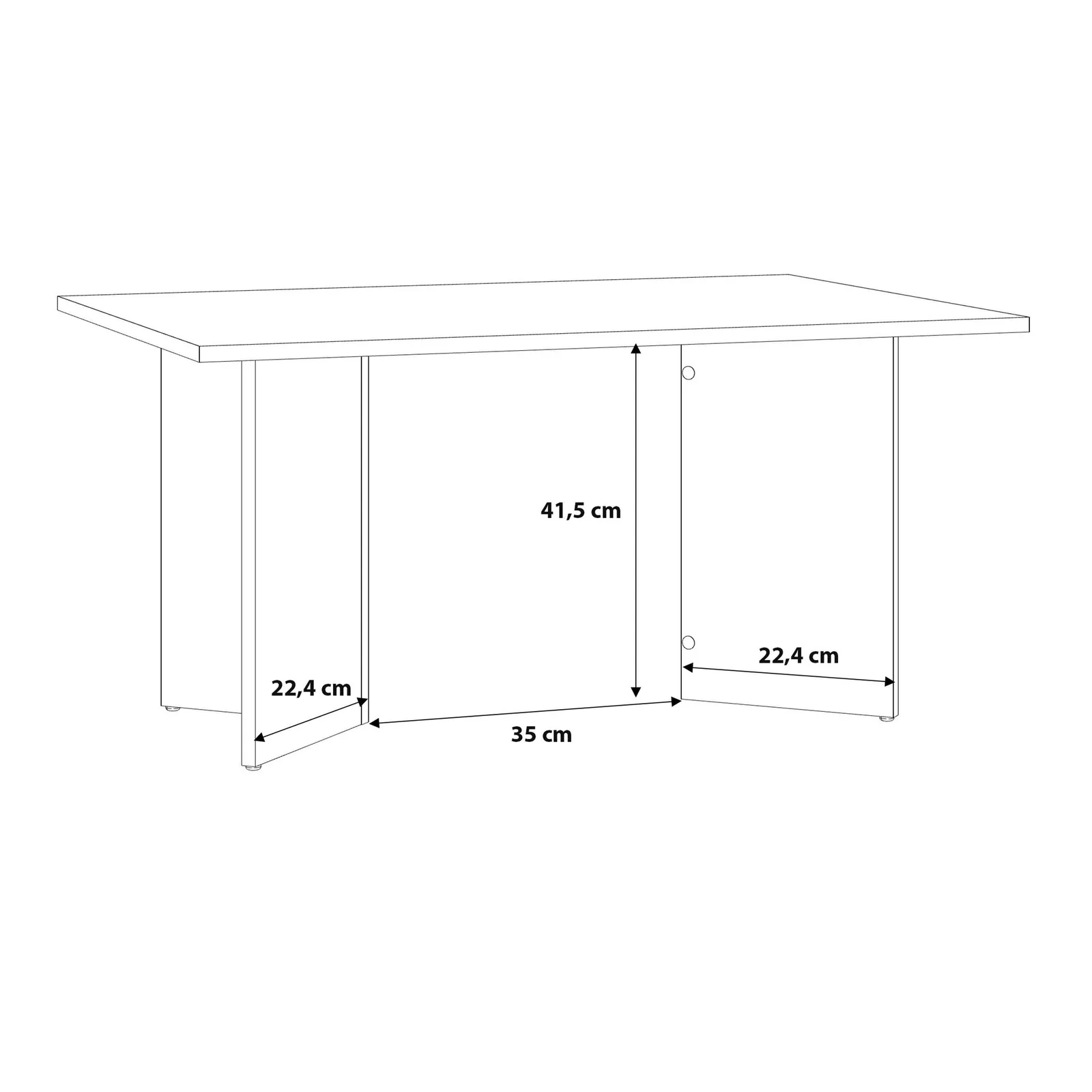 Furniture To Go Karon Coffee Table in Light Oak 6