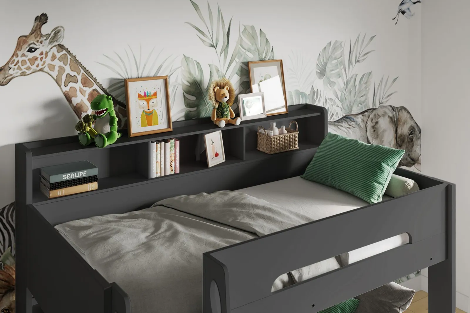 Flair Interstellar Bunk Bed in Grey 6